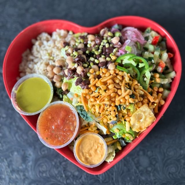 South of the Border Rice & Salad Bowl.