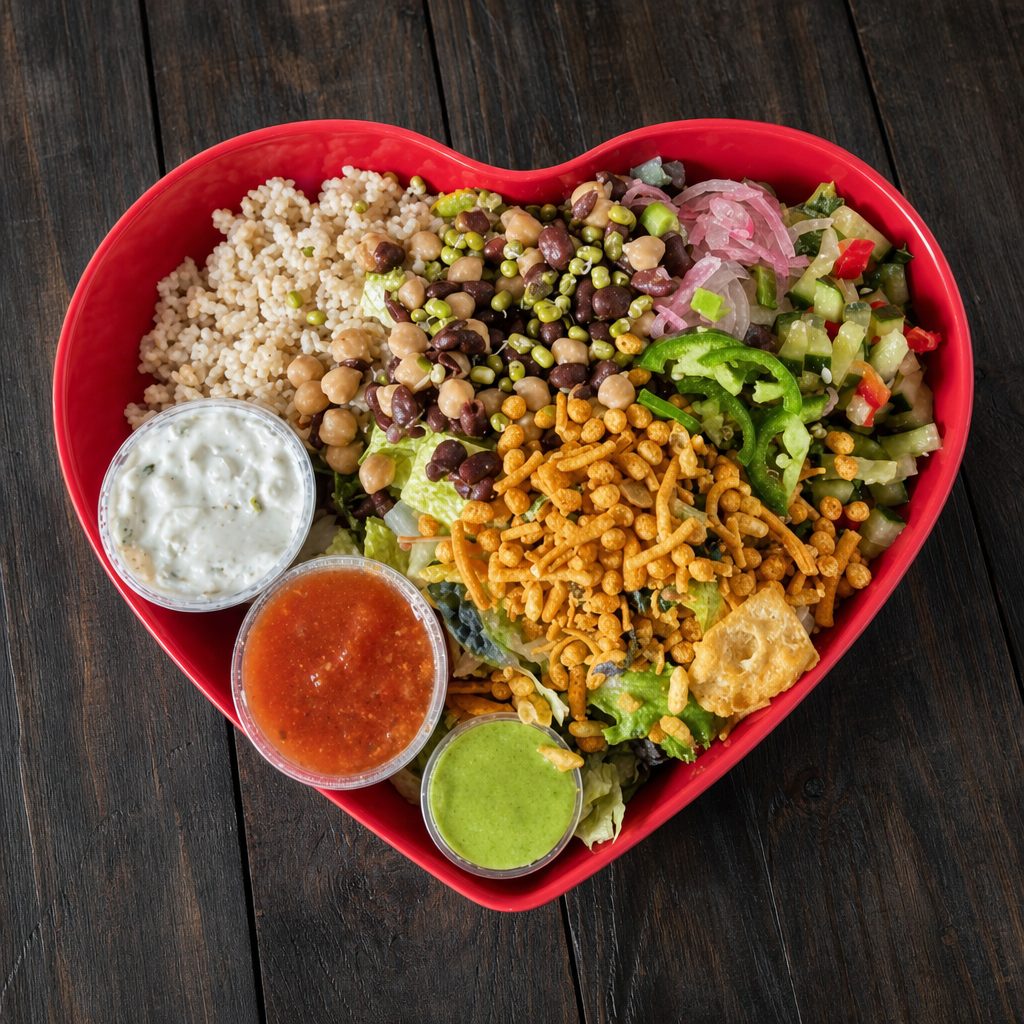 OG Queso Rice & Salad Bowl.