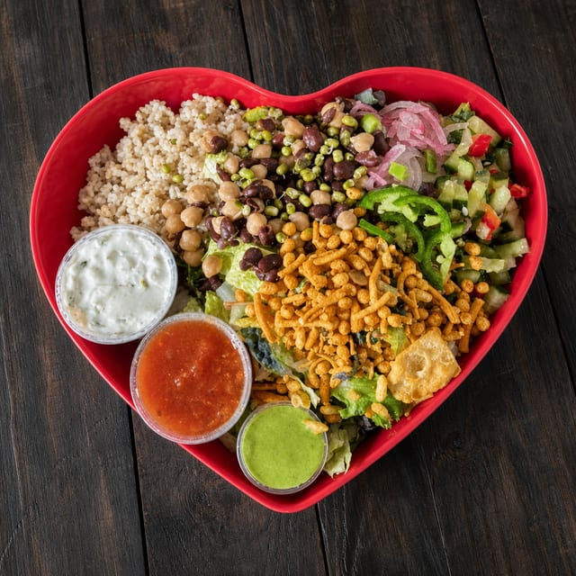 OG Queso Rice & Salad Bowl.