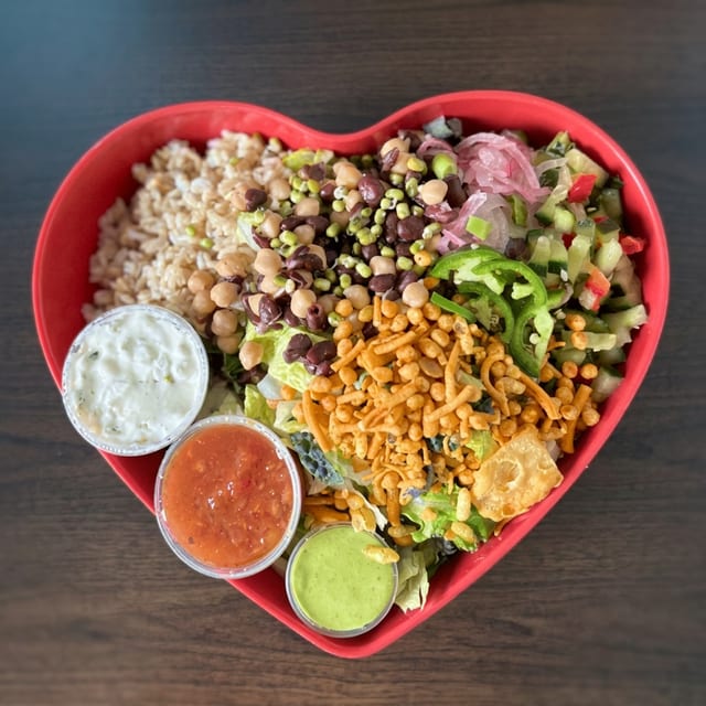OG Queso Rice & Salad Bowl.